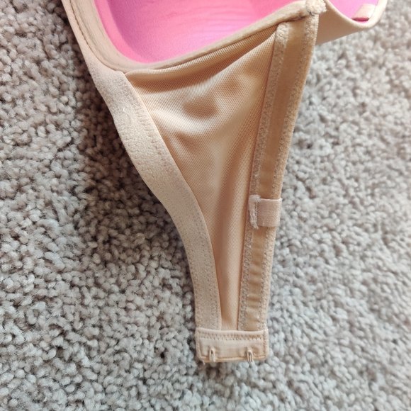 Pink Victoria secret Strapless Bra size 32DD - Picture 2 of 7